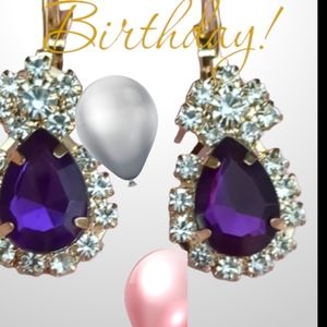 COPY - Luxury Set of Elegant Gorgeous Jewelry 3 Pieces Necklace Earrings and Ad…